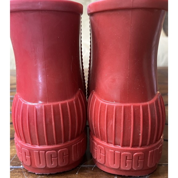 Men’s SAMBA RED UGG DRIZLITA RAIN SNOW BOOTS 1130361K Size 5 Fits Women’s 8.5-9 - Picture 5 of 7